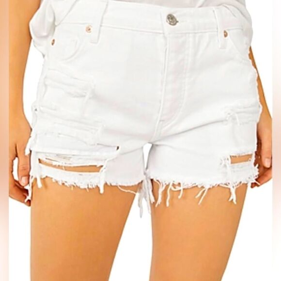 We The Free destroyed white shirts; Size 24 - Picture 4 of 14